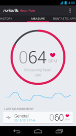 Runtastic Heart Rate screenshot